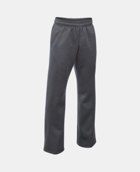 Boys' UA Storm Armour® Fleece Big Logo Pants 1 Color $49.99