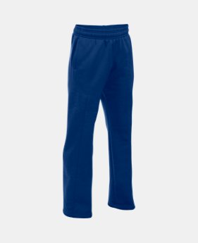 Boys' UA Storm Armour® Fleece Big Logo Pants LIMITED TIME: FREE U.S. SHIPPING 6 Colors $25.49 to $33.99