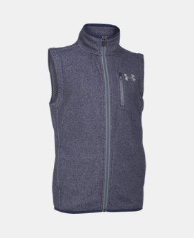 Boys’ UA ColdGear® Infrared Performance Fleece Vest LIMITED TIME: FREE SHIPPING $74.99