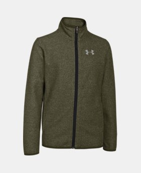Boys’ UA ColdGear® Infrared Performance Fleece Jacket LIMITED TIME: FREE SHIPPING $50.99