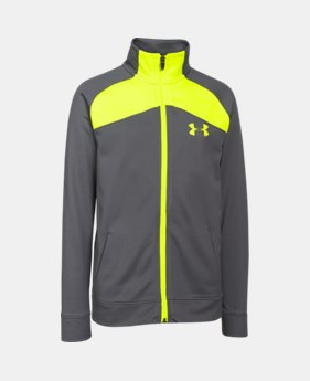 Boys’ UA Brawler Warm-Up Jacket LIMITED TIME: FREE SHIPPING 1 Color $25.49
