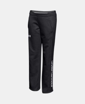 Girls' UA Armour® Fleece Pants 1 Color $20.24
