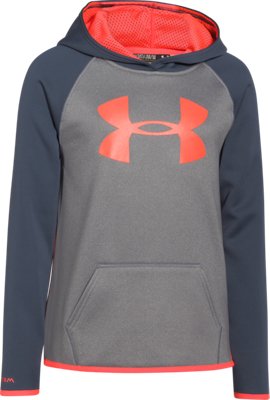 under armour fleece big logo hoodie