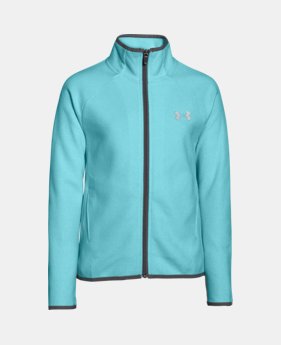 Girls' UA ColdGear® Infrared Fleece Full Zip 2 Colors $40.49 to $50.99