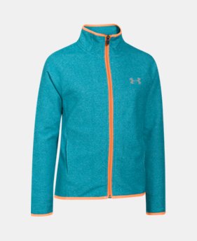 Girls' UA ColdGear® Infrared Fleece Full Zip 1 Color $40.49
