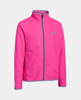 Girls' UA ColdGear® Infrared Fleece Full Zip 1 Color $40.49 to $50.99