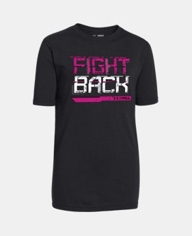 Boys’ UA Power In Pink® Fight Back T-Shirt 1 Color $22.99