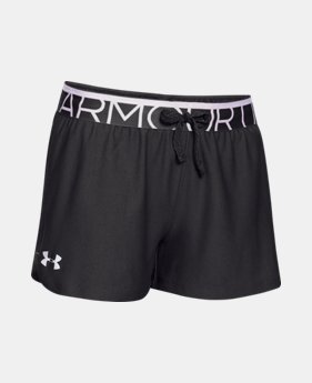 Best Seller Girls' UA Play Up Shorts - 3 for $35 3 Colors $19.99