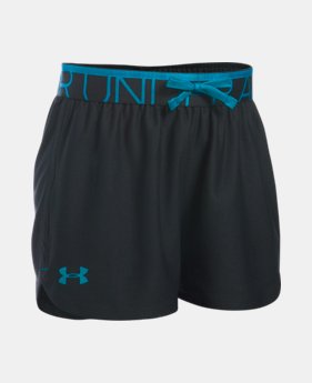 Girls' UA Play Up Shorts LIMITED TIME: FREE SHIPPING 3 Colors $24.99