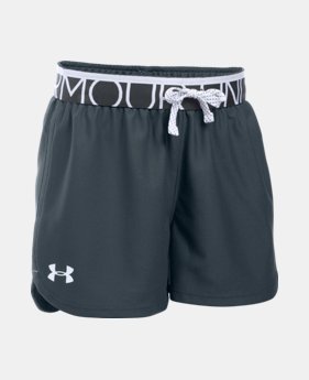 Girls' UA Play Up Shorts LIMITED TIME: FREE SHIPPING 2 Colors $24.99
