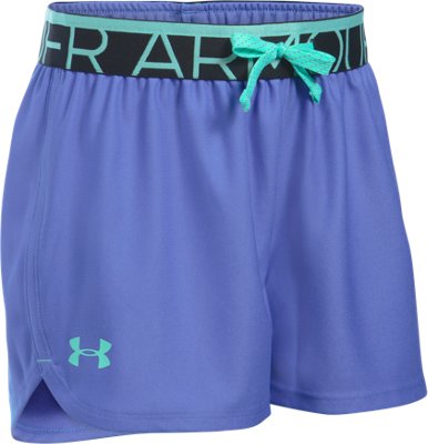 under armour girls play up shorts