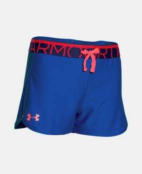 Girls' UA Play Up Shorts 1 Color $24.99