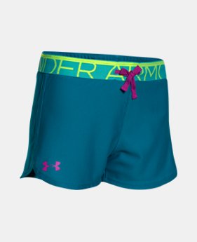 Girls' UA Play Up Shorts LIMITED TIME: FREE SHIPPING $24.99