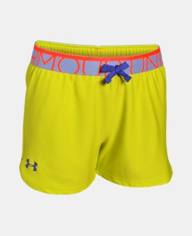 Girls' UA Play Up Shorts 1 Color $14.24