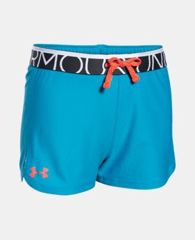 Girls' UA Play Up Shorts 1 Color $18.99