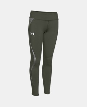 Girls' UA ColdGear® Reflective Leggings 2 Colors $31.49