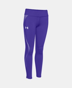 Girls' UA ColdGear® Reflective Leggings 1 Color $31.49