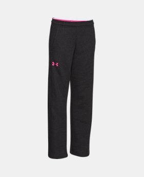 New Arrival Girls' UA Rival Fleece Pant 1 Color Available $39.99