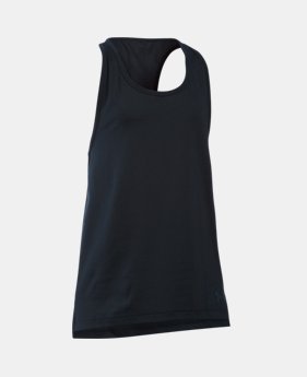 Girls' UA Luna Tank 1 Color $13.49