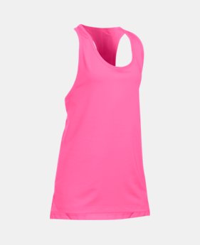 Girls' UA Luna Tank 1 Color $27.99