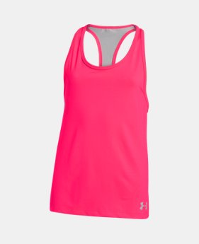 Girls' UA Luna Tank 1 Color $16.79