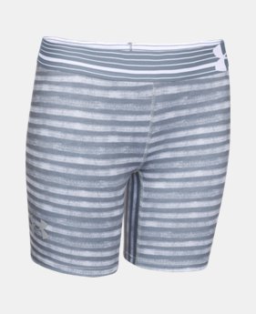 Girls’ UA HeatGear® Armour 5” Printed Short EXTRA 25% OFF ALREADY INCLUDED $11.24