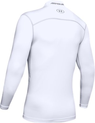 white under armour compression shirt long sleeve