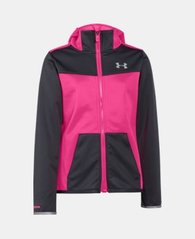 Girls' UA Storm ColdGear® Infrared Full Zip Jacket LIMITED TIME: FREE SHIPPING 1 Color $56.24