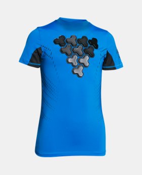 Boys’ UA Gameday Armour® Chest Short Sleeve Shirt $33.99