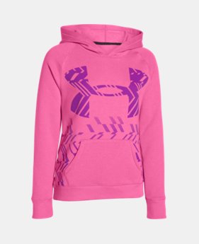Girls' UA Surge Graphic Hoodie LIMITED TIME: FREE SHIPPING 1 Color $22.49