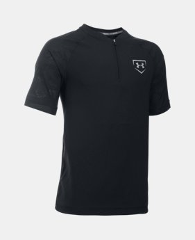 Boys' UA 9 Strong Short Sleeve Cage Jacket 1 Color $20.99