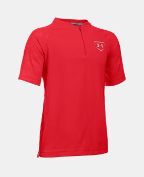 Boys' UA 9 Strong Short Sleeve Cage Jacket 5 Colors $20.99