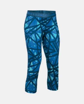 Girls' UA HeatGear® Armour Printed Capris $34.99
