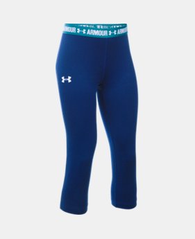 Girls’ UA HeatGear® Armour Solid Capri 1 Color $34.99