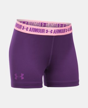 Girls' UA HeatGear® Armour 3" Shorty 1 Color $14.99