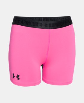 Girls’ UA HeatGear® Armour 3” Shorty 2 Colors $13.49