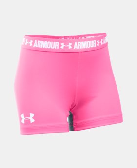 Girls’ UA HeatGear® Armour 3” Shorty 4 Colors $22.99