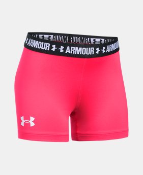 Girls' UA HeatGear® Armour 3" Shorty 1 Color $14.99