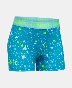 Girls' UA HeatGear® Armour Printed 3" Shorty 1 Color $24.99