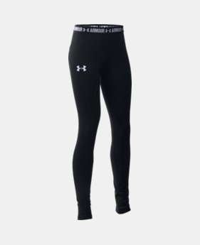 Girls' HeatGear® Armour Leggings 2 Colors $34.99