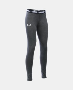 Girls' HeatGear® Armour Leggings 1 Color $34.99