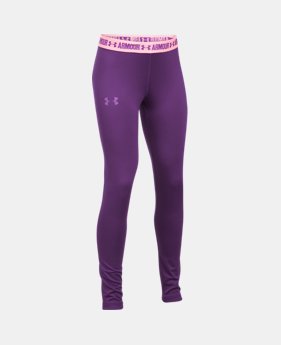 Girls' HeatGear® Armour Leggings 2 Colors $34.99