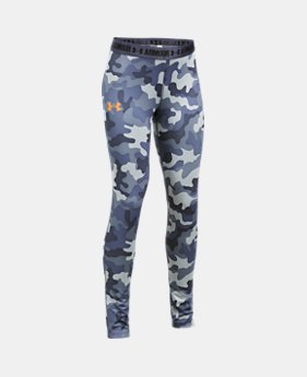 Girls' UA HeatGear® Armour Printed Leggings 1 Color $39.99
