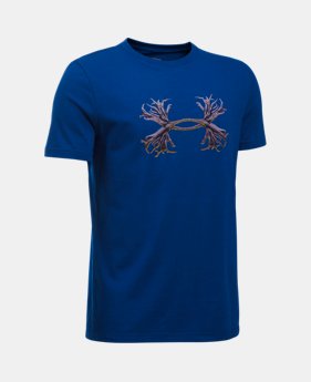 Boys’ UA Antler Logo T-Shirt 1 Color $19.99