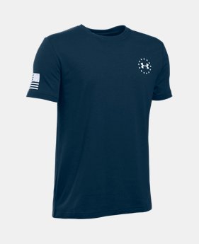 Boys’ UA Freedom Flag T-Shirt 2 Colors $19.99