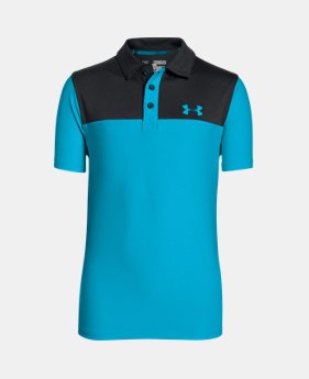 Boys’ UA Match Play Blocked Polo $39.99
