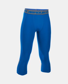 Boys’ UA HeatGear® Armour Up Fadeaway Fitted ¾ Leggings 1 Color $39.99