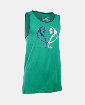 Boys' UA Run 'N Gun Tank 1 Color Available $18.99