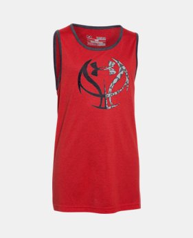 Boys’ UA Run ’N Gun Tank 1 Color $17.24 to $29.99