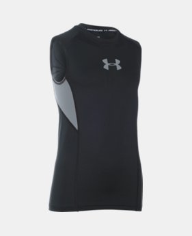 Boys’ UA CoolSwitch Fitted Tank $34.99